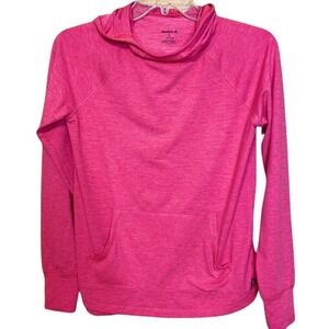Reebok Girls Active Hoodie Pullover Sweatshirt‎ Pink Size 12/14 Large